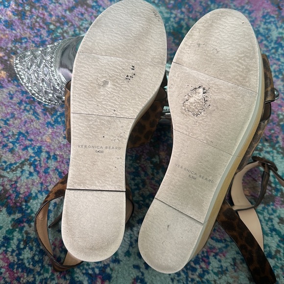 🐆Veronica Beard Wynie Platform Sandals🐆 - Picture 13 of 14